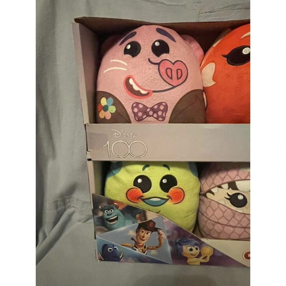 NEW Mattel Walt Disney 100 Pixar Pals Cuutopia Set 4 5